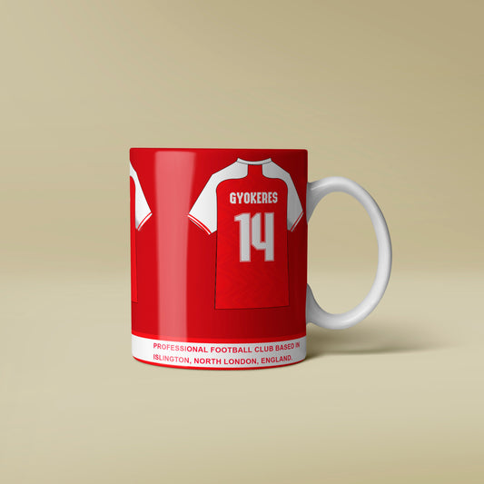 Arsenal Home Jersey Mug 25/26
