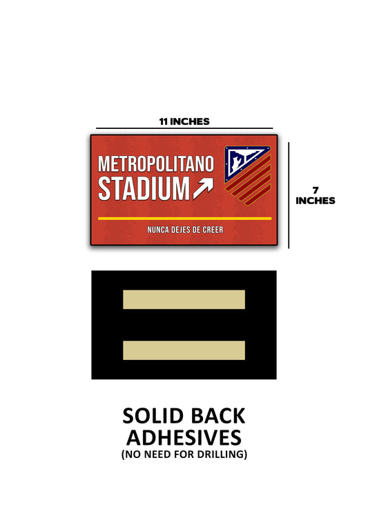 Two signs with dimensions and text on a white background