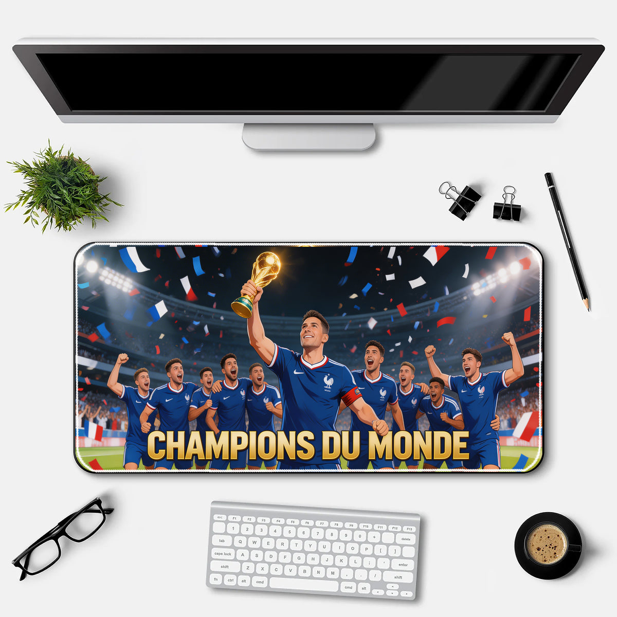 Victory Trophy Stadium Desk Mat