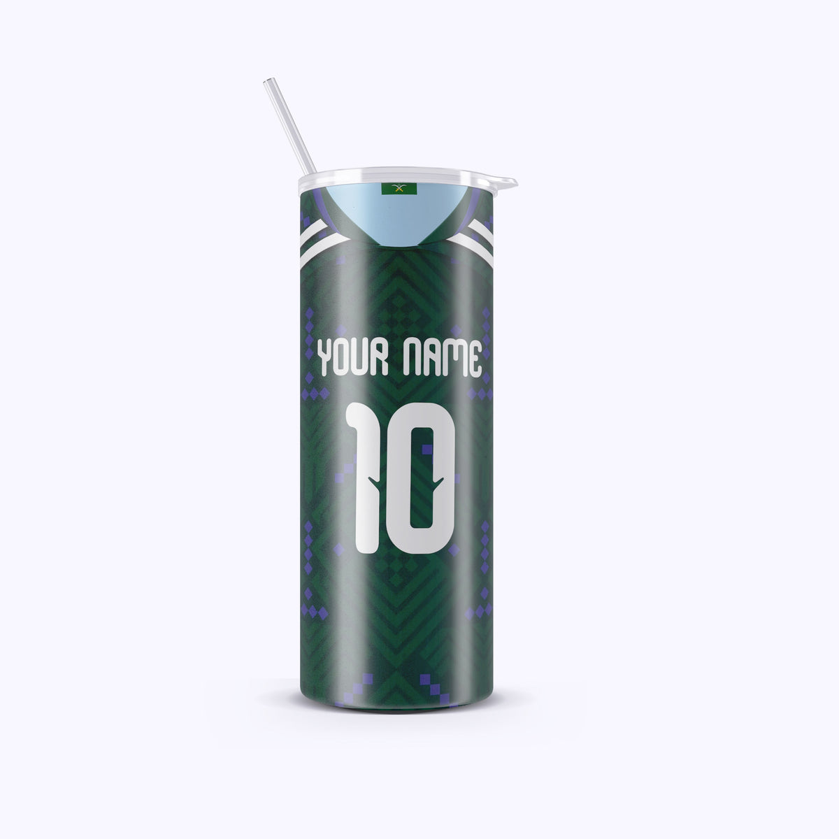 Customizable sports jersey design on a white background