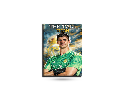 Soccer player in a green jersey with 'Emirates' logo on a white background
