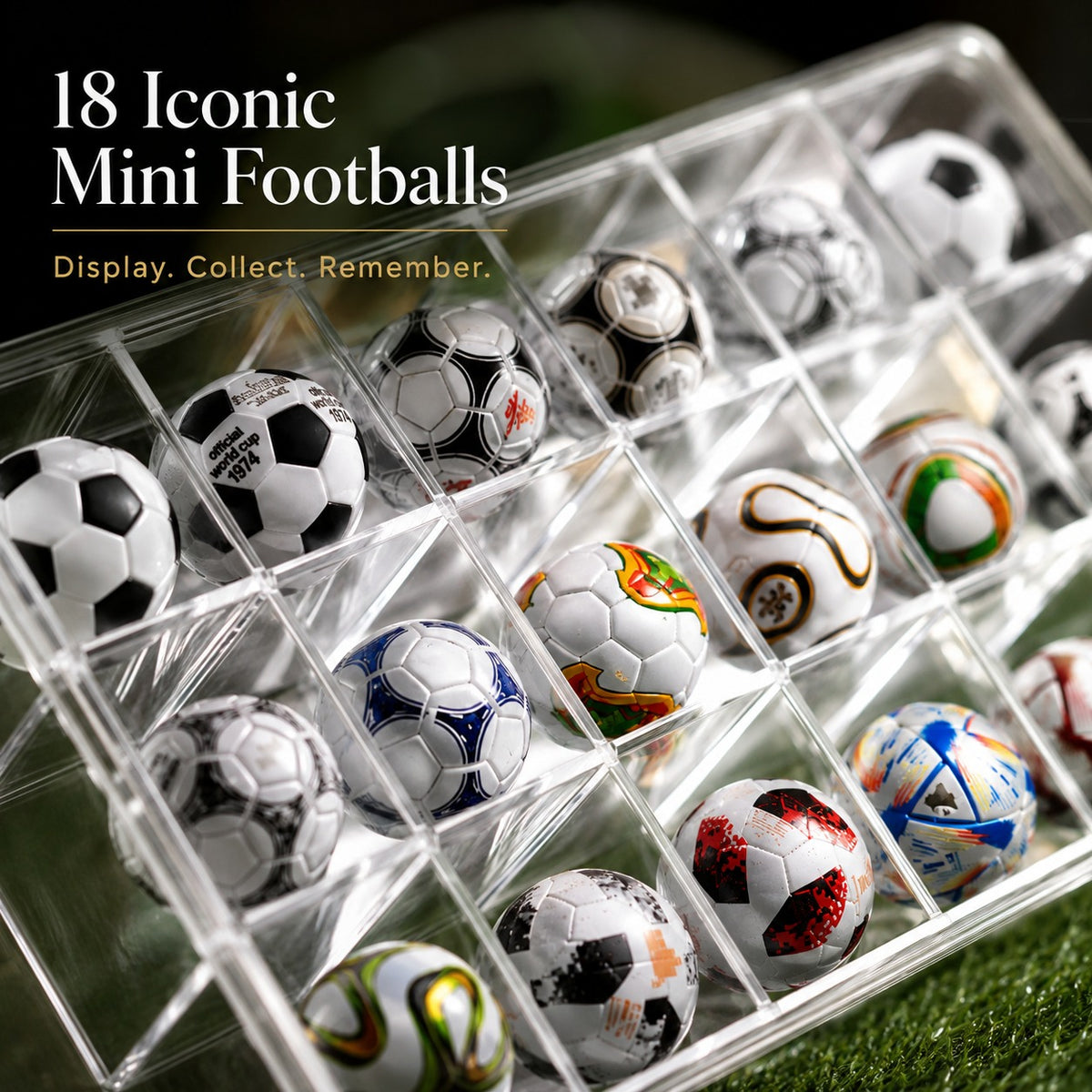 Mini Soccer Ball Collection Set – Pack of 15 (Pre-Order)