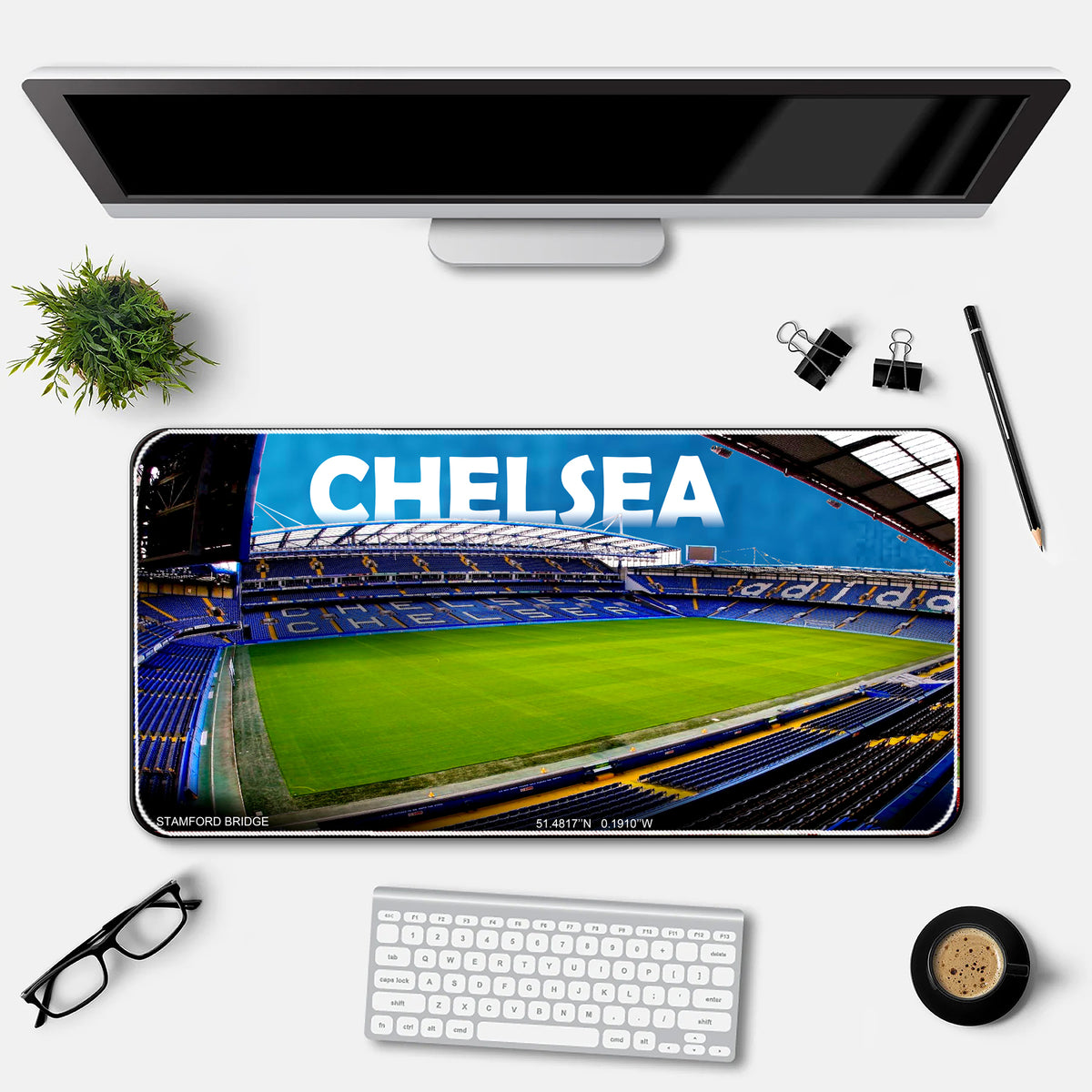 Stamford Bridge Stadium Desk-Mat