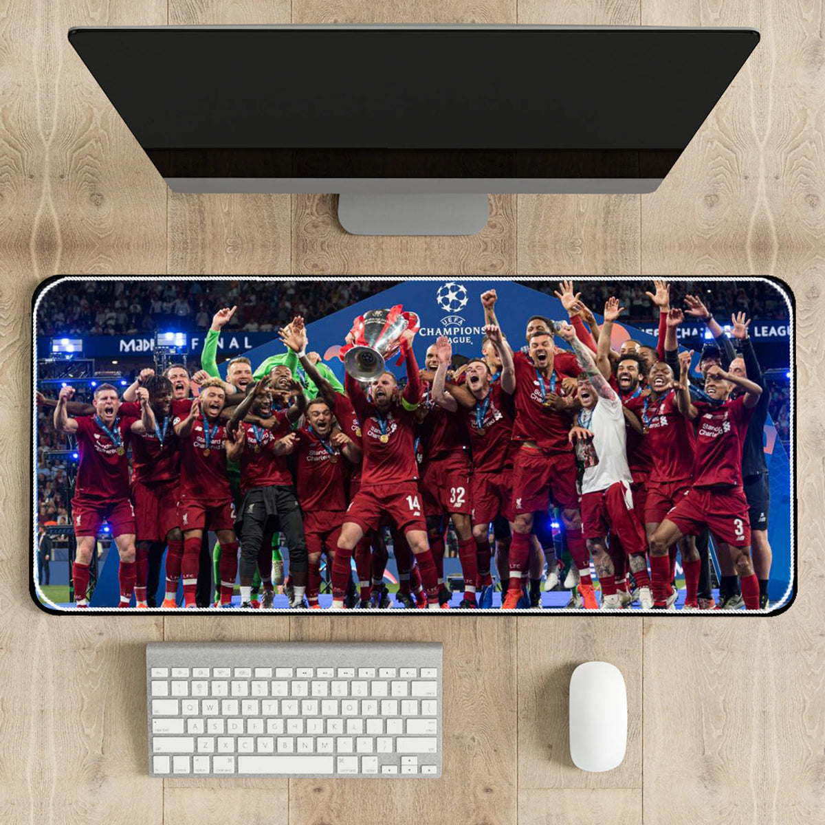 Liverpol Champions 2019 Career Teams Desk- Mat